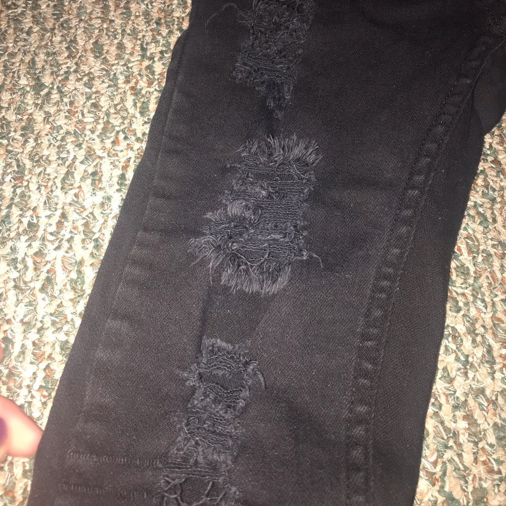 Black Ripped Jeans for girls